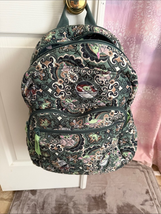 Vera Bradley Handbags - Quilted Green Patterned Star Wars Vera Bradley Backpack